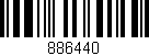 Código de barras (EAN, GTIN, SKU, ISBN): '886440'