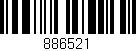Código de barras (EAN, GTIN, SKU, ISBN): '886521'