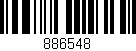 Código de barras (EAN, GTIN, SKU, ISBN): '886548'