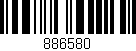 Código de barras (EAN, GTIN, SKU, ISBN): '886580'