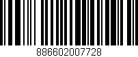 Código de barras (EAN, GTIN, SKU, ISBN): '886602007728'
