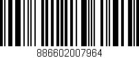 Código de barras (EAN, GTIN, SKU, ISBN): '886602007964'