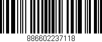 Código de barras (EAN, GTIN, SKU, ISBN): '886602237118'