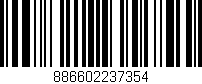 Código de barras (EAN, GTIN, SKU, ISBN): '886602237354'