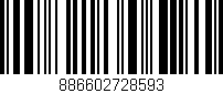 Código de barras (EAN, GTIN, SKU, ISBN): '886602728593'