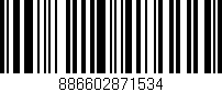 Código de barras (EAN, GTIN, SKU, ISBN): '886602871534'