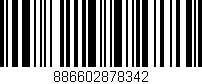 Código de barras (EAN, GTIN, SKU, ISBN): '886602878342'