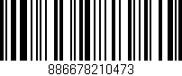Código de barras (EAN, GTIN, SKU, ISBN): '886678210473'