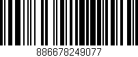 Código de barras (EAN, GTIN, SKU, ISBN): '886678249077'