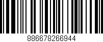 Código de barras (EAN, GTIN, SKU, ISBN): '886678266944'
