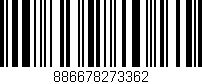 Código de barras (EAN, GTIN, SKU, ISBN): '886678273362'