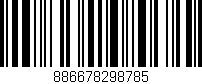 Código de barras (EAN, GTIN, SKU, ISBN): '886678298785'