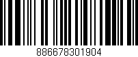 Código de barras (EAN, GTIN, SKU, ISBN): '886678301904'