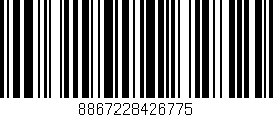 Código de barras (EAN, GTIN, SKU, ISBN): '8867228426775'