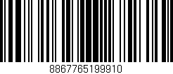 Código de barras (EAN, GTIN, SKU, ISBN): '8867765199910'
