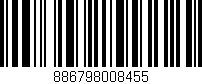 Código de barras (EAN, GTIN, SKU, ISBN): '886798008455'