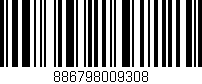Código de barras (EAN, GTIN, SKU, ISBN): '886798009308'
