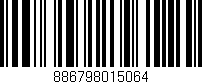Código de barras (EAN, GTIN, SKU, ISBN): '886798015064'