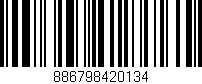 Código de barras (EAN, GTIN, SKU, ISBN): '886798420134'