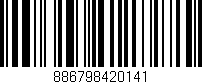 Código de barras (EAN, GTIN, SKU, ISBN): '886798420141'