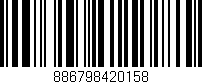 Código de barras (EAN, GTIN, SKU, ISBN): '886798420158'