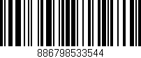 Código de barras (EAN, GTIN, SKU, ISBN): '886798533544'