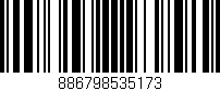 Código de barras (EAN, GTIN, SKU, ISBN): '886798535173'