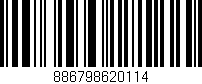 Código de barras (EAN, GTIN, SKU, ISBN): '886798620114'
