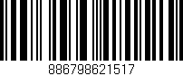 Código de barras (EAN, GTIN, SKU, ISBN): '886798621517'