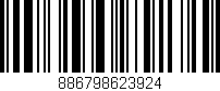 Código de barras (EAN, GTIN, SKU, ISBN): '886798623924'