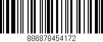 Código de barras (EAN, GTIN, SKU, ISBN): '886878454172'