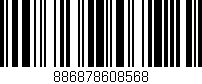 Código de barras (EAN, GTIN, SKU, ISBN): '886878608568'