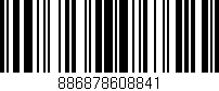 Código de barras (EAN, GTIN, SKU, ISBN): '886878608841'