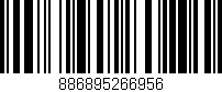 Código de barras (EAN, GTIN, SKU, ISBN): '886895266956'