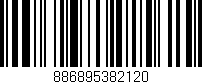Código de barras (EAN, GTIN, SKU, ISBN): '886895382120'