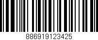 Código de barras (EAN, GTIN, SKU, ISBN): '886919123425'