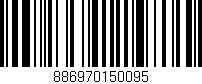 Código de barras (EAN, GTIN, SKU, ISBN): '886970150095'