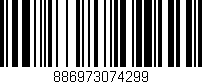 Código de barras (EAN, GTIN, SKU, ISBN): '886973074299'