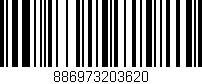 Código de barras (EAN, GTIN, SKU, ISBN): '886973203620'