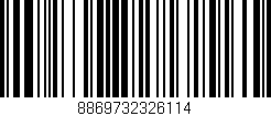 Código de barras (EAN, GTIN, SKU, ISBN): '8869732326114'