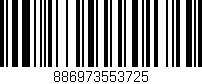 Código de barras (EAN, GTIN, SKU, ISBN): '886973553725'