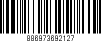 Código de barras (EAN, GTIN, SKU, ISBN): '886973692127'