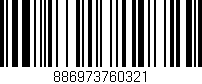 Código de barras (EAN, GTIN, SKU, ISBN): '886973760321'