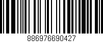 Código de barras (EAN, GTIN, SKU, ISBN): '886976690427'