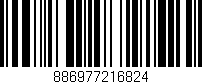 Código de barras (EAN, GTIN, SKU, ISBN): '886977216824'
