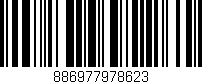 Código de barras (EAN, GTIN, SKU, ISBN): '886977978623'