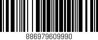 Código de barras (EAN, GTIN, SKU, ISBN): '886979609990'