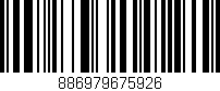 Código de barras (EAN, GTIN, SKU, ISBN): '886979675926'
