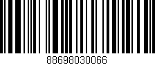 Código de barras (EAN, GTIN, SKU, ISBN): '88698030066'
