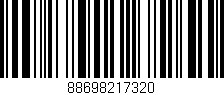 Código de barras (EAN, GTIN, SKU, ISBN): '88698217320'